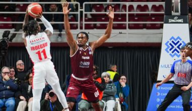 Meistrite liiga mäng lõppes juba avaveerandil, sest Itaalia klubil jäi väljakule vaid üks korvpallur