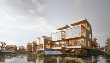 Pluss Arhitektid võitis Tartus arhitektuurivõistluse lahendusega, mis tõstab hooned üleujutuse eest postidele – Ehitusleht