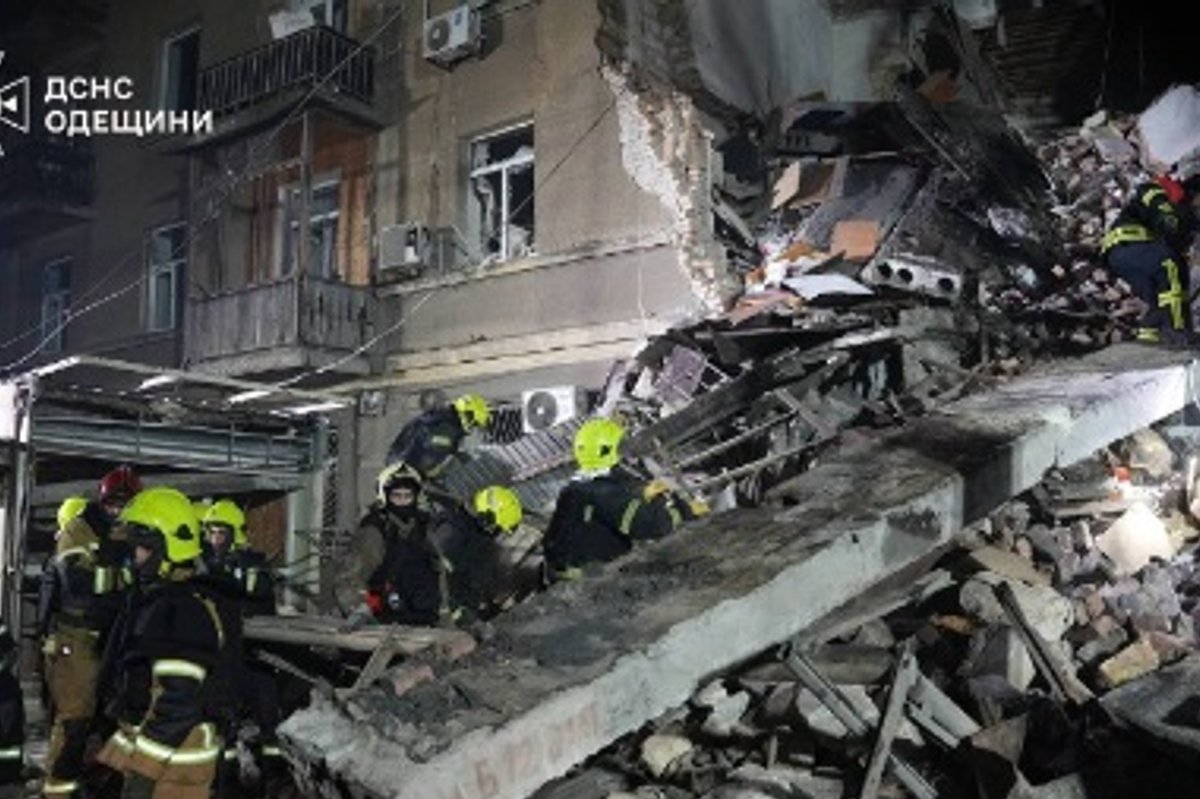 Odessas sai Vene droonirünnaku tõttu kannatada 23 inimest, rusude alt leiti hukkunu