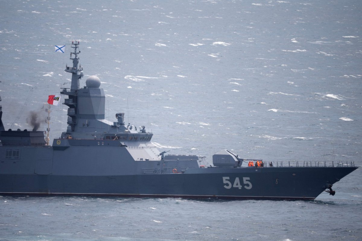 Venemaa, Hiina ja Iraani sõjalaevad kogunesid Lõuna-Aafrika Vabariigi võõrustatud mereväeõppustele