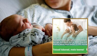 Tallinna uus linnavalitsus ei ole sünnitoetusi siiani suurendanud