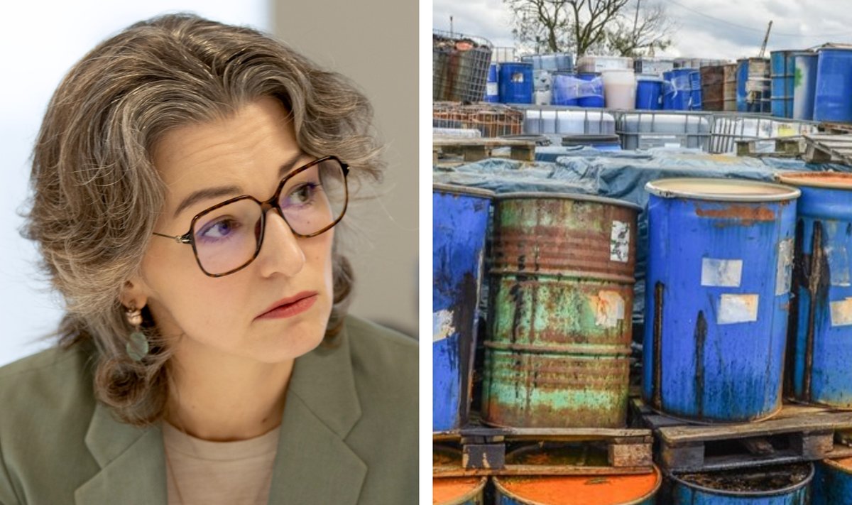 Riigikogu keskkonnakomisjoni esimees Yoko Alender lubab ohtlike jäätmete veol avastatud vea seaduses parandada.
