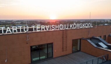 Täna saavad diplomi ligi 180 tervishoiu kõrgkooli lõpetajat