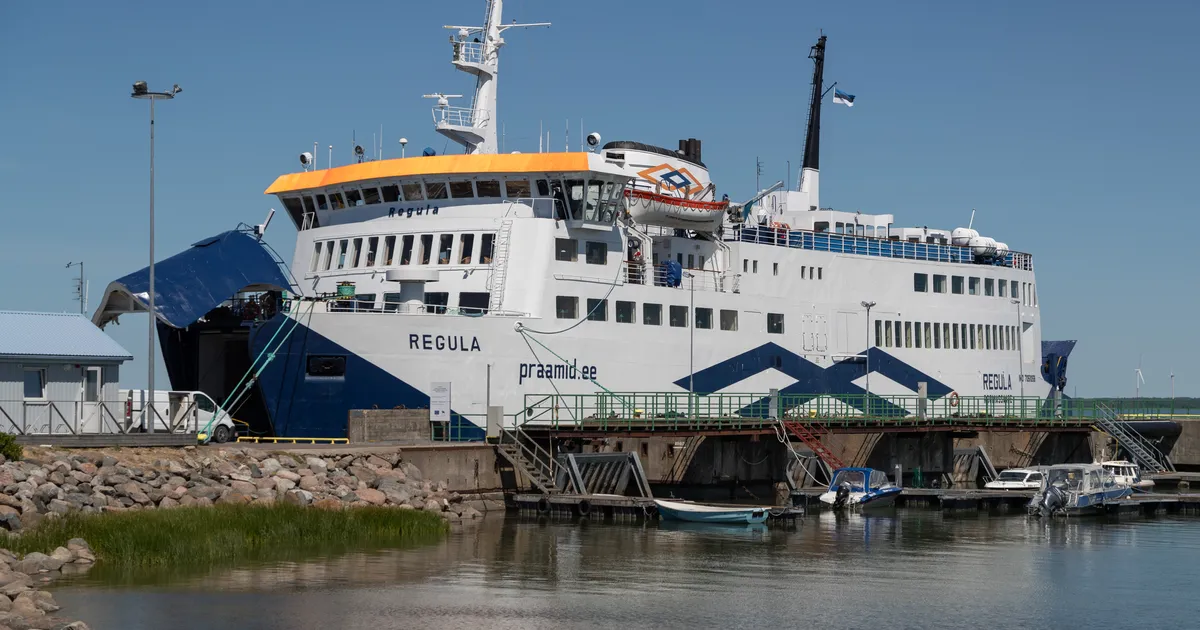 Regula ei saa puhkust: hanke venimine nihutab uue parvlaeva valmimise 2028. aasta lõppu - Majandus