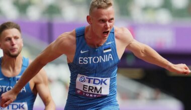 Johannes Erm tegi pärast operatsioonist taastumist esimese sprinditrenni naelikutes - Postimees Sport