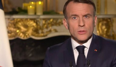 Macron teatas uusaastakõnes uutest sammudest Ukraina toetamiseks