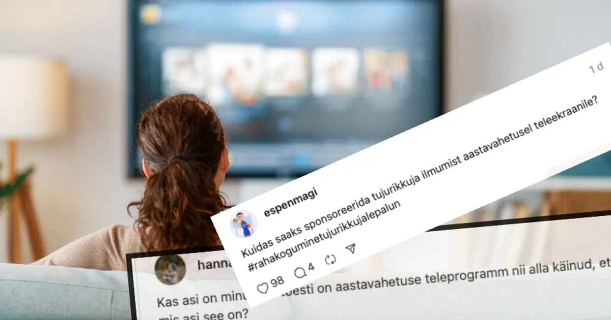 «Mis jabur jura see oli?» Sotsiaalmeedias valatakse aastavahetuse telemaraton kriitikaga üle - Elu24