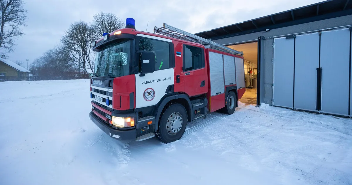 Sõrandu vabatahtlik päästekomando tugevnes uue auto ja toetuste abil
