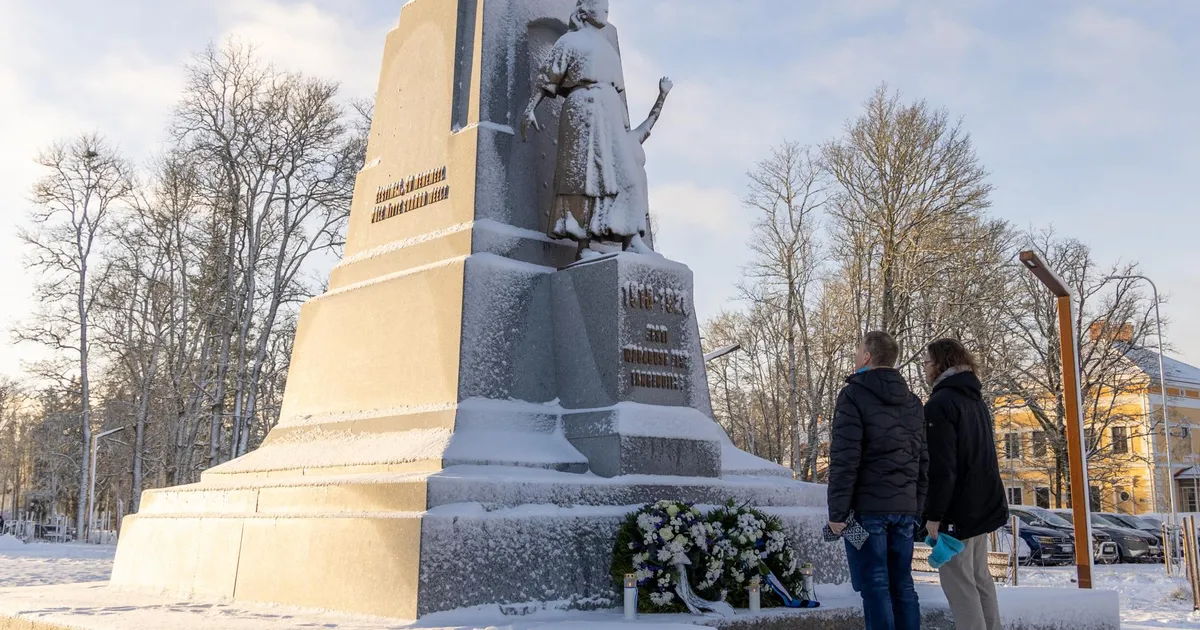 Homme mälestatakse vaikuseminutiga vabadussõjas langenuid