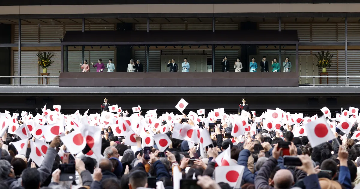 Jaapani liputaja paljastas uusaastapidustustel keisrile oma «kroonijuveelid»