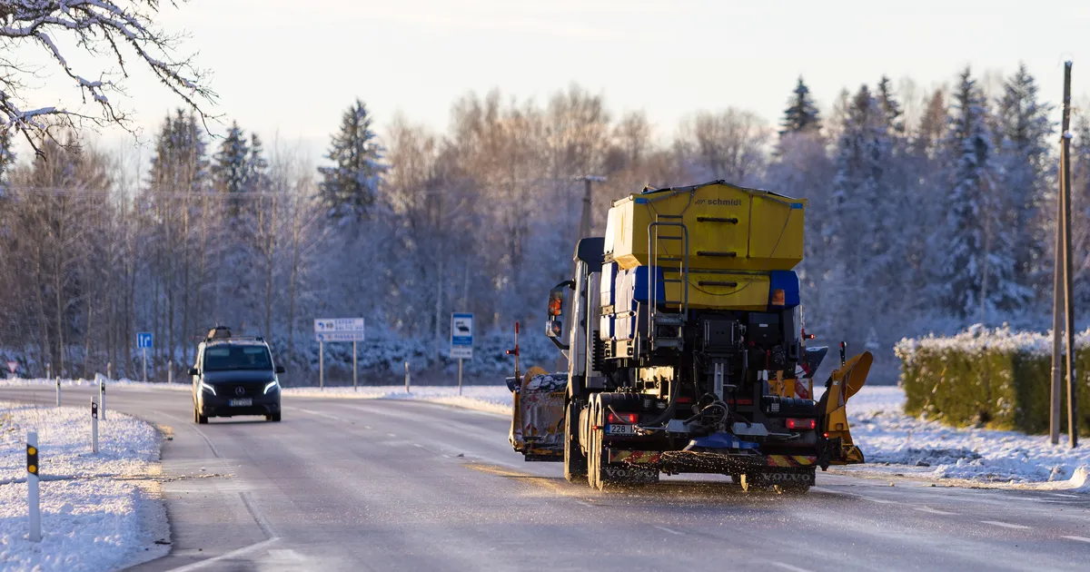 Jäävihm ja lumesadu muudavad jätkuvalt teid libedaks