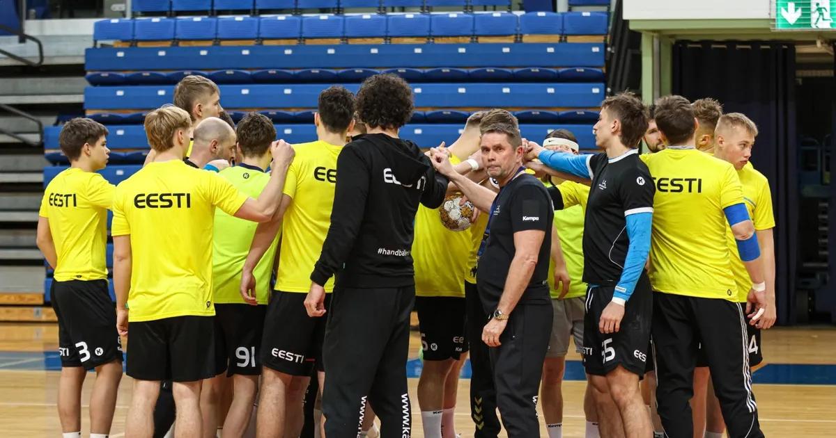 Eesti meeste käsipallikoondis asub Küprose vastu mängima - Sakala