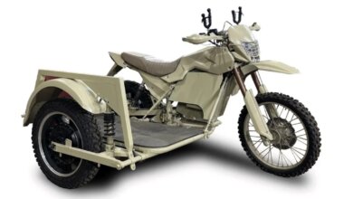 Venemaa tuntud relvatootja tegi külgkorviga elektrimotika