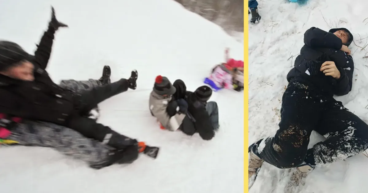 «Ta üritas kokkupõrget vältida, kuid ei suutnud...» Pere talverõõmud Nõmmel lõppesid murtud rangluuga