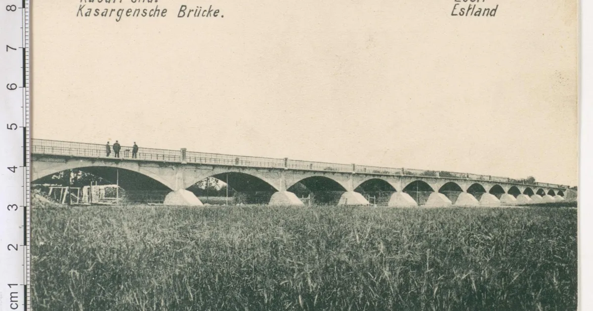 VASTUKAJA ⟩ Uno Trumm: Eesti esimene raudbetoonsild