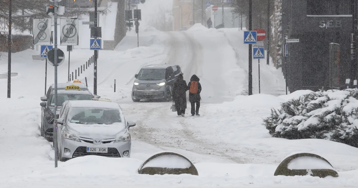 TALVERÕÕMUD JÄTKUVAD ⟩ Eesootav nädal toob kerget tuult ja lund - Ilmajaam