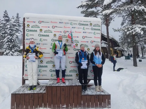 Naiste põhiklassi võitjad Doris Kudre, Liis-Marii Kaso ja Mareli Vaher. Kolmanda aja sõitis naiste hulgas välja lätlanna Anete Strauta (Madona BJSS OK).