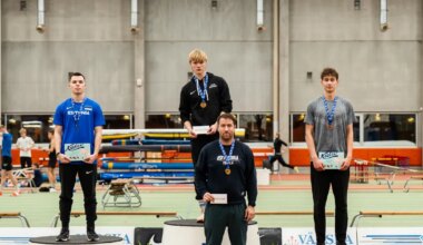 Saaremaa noored võistlesid südikalt mitmevõistluse Eesti meistrivõistlustel