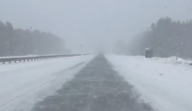 VIDEO ⟩ «Liigume nii aeglaselt kui võimalik!» Teeolud Tallinna-Narva maanteel tekitavad ka kogenud sõitjas judinaid