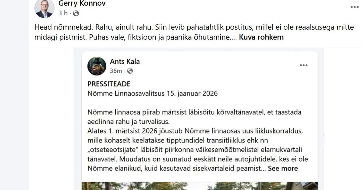 Libauudis ajas linnaosavalitsuse telefonid punaseks