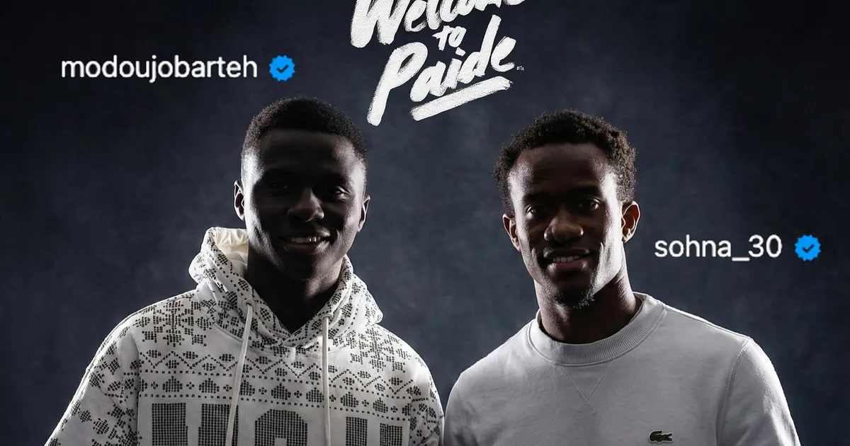 Paidega liitusid kaks kauge kandi meest