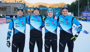 Vägeva sõidu teinud Eesti laskesuusameeskonda pärjati ägeda tunnustusega