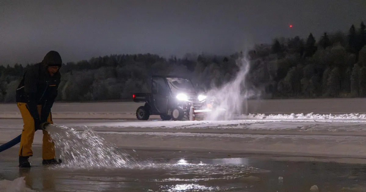 Rajameistrid aitasid vee järvejääle - sakala.postimees.ee