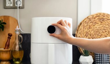 ETTEVAATUST ⟩ Levinud viga õhufritüüri kasutamisel võib kujutada tõsist tuleohtu