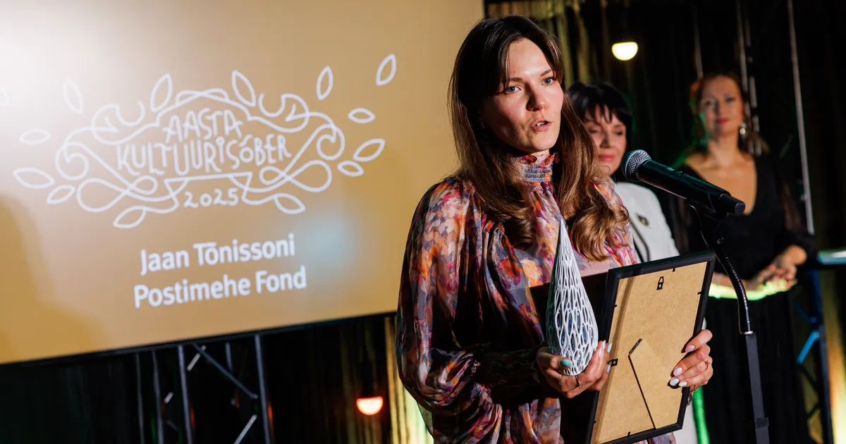 Jaan Tõnissoni Postimehe Fond pälvis kultuuriministeeriumilt aasta kultuurisõbra tunnustuse
