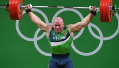 Leedu tõstja jääb 10 aastat vana dopingupatu tõttu olümpiapronksist ilma