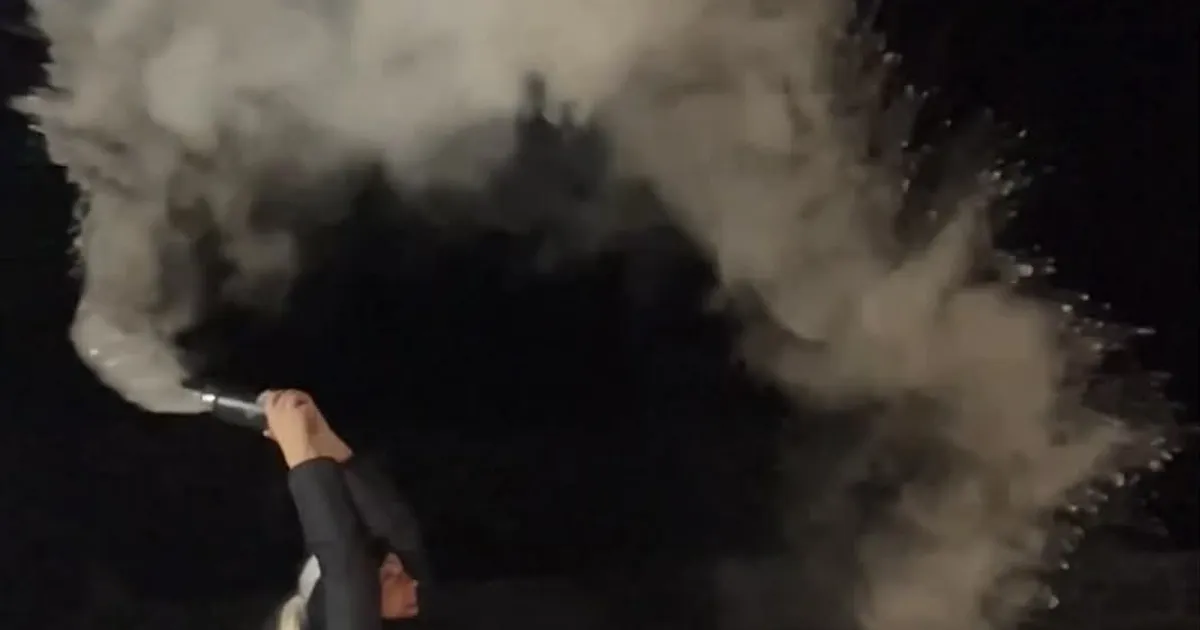 sotsiaalmeedia trend lõppes naisele põletustega