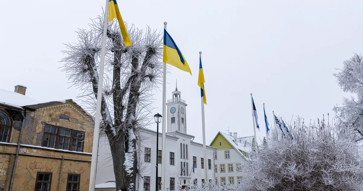 Lipuskandaalist raputatud Viljandi volikogu hakkab arutama Ukraina moraalset ja rahalist toetamist