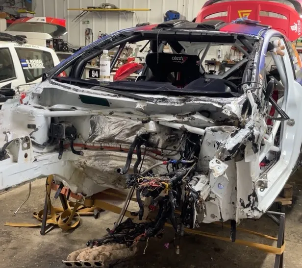 Auto pärast õnnetust