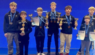 Nädalavahetus oli Tartu maadlejatele edukas