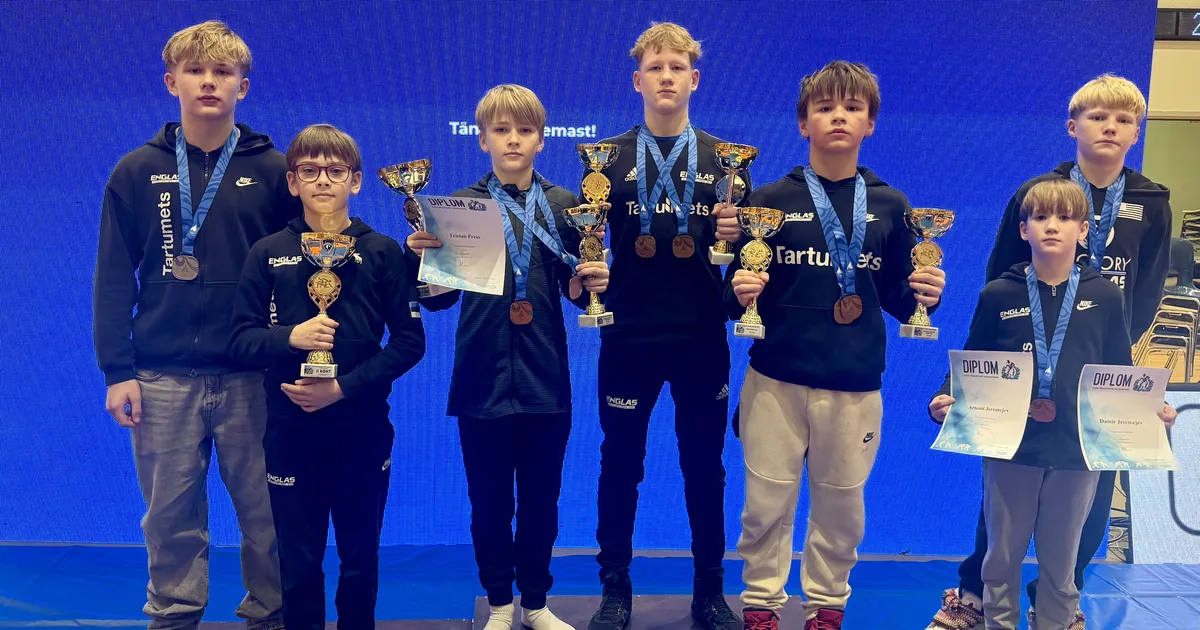 Nädalavahetus oli Tartu maadlejatele edukas