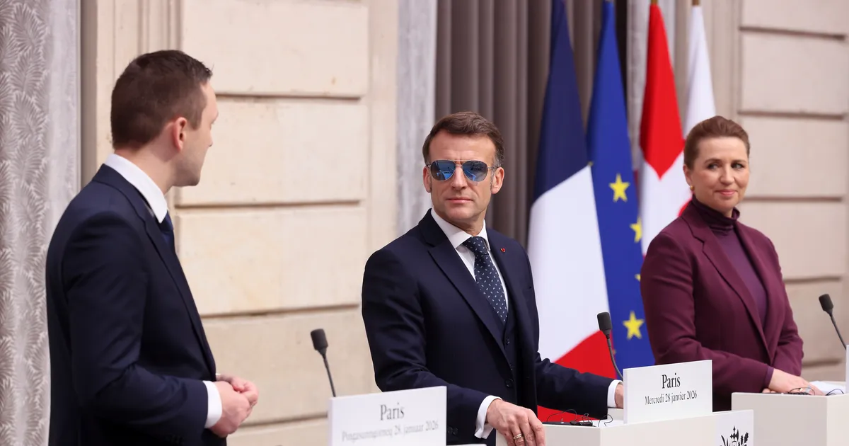 Macron: Gröönimaa vaidlus on strateegiline äratuskell kogu Euroopale - Maailm - Postimees.ee