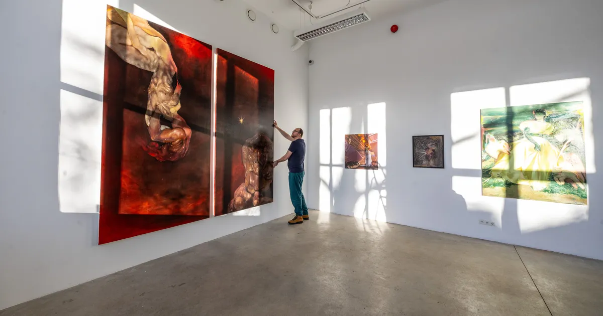 Balti riikide noorte kunstnike näitusel satub vaataja metsa