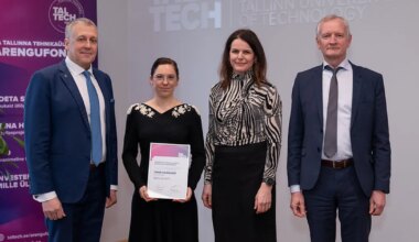 TalTech tunnustas põhikoolide reaalainete õpetajaid stipendiumidega