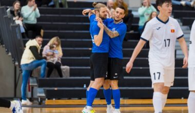 Tihedalt vastu rünnanud Eestile lõi värava ka Norra puurivaht, kes tähistas saltoga!