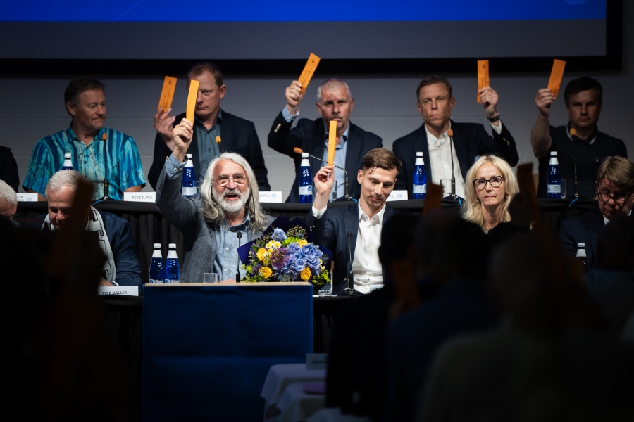 Hetk 2025. aasta korraliselt &uuml;ldkogult. Foto: Liisi Troska / jalgpall.ee