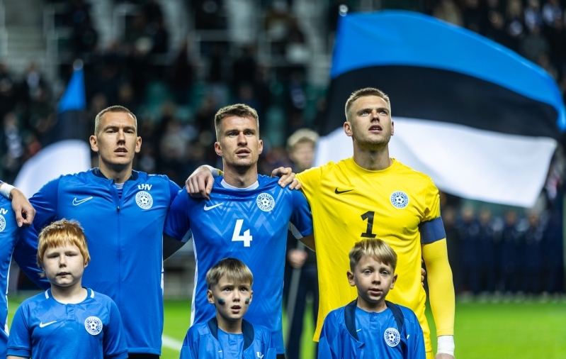 Eesti meeste koondise aasta algab p&otilde;neva seiklusega. Foto: Brit Maria Tael