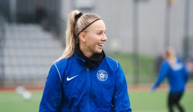 Kristina Teern on Itaalias hoo sisse saanud. Foto: Liisi Troska / jalgpall.ee