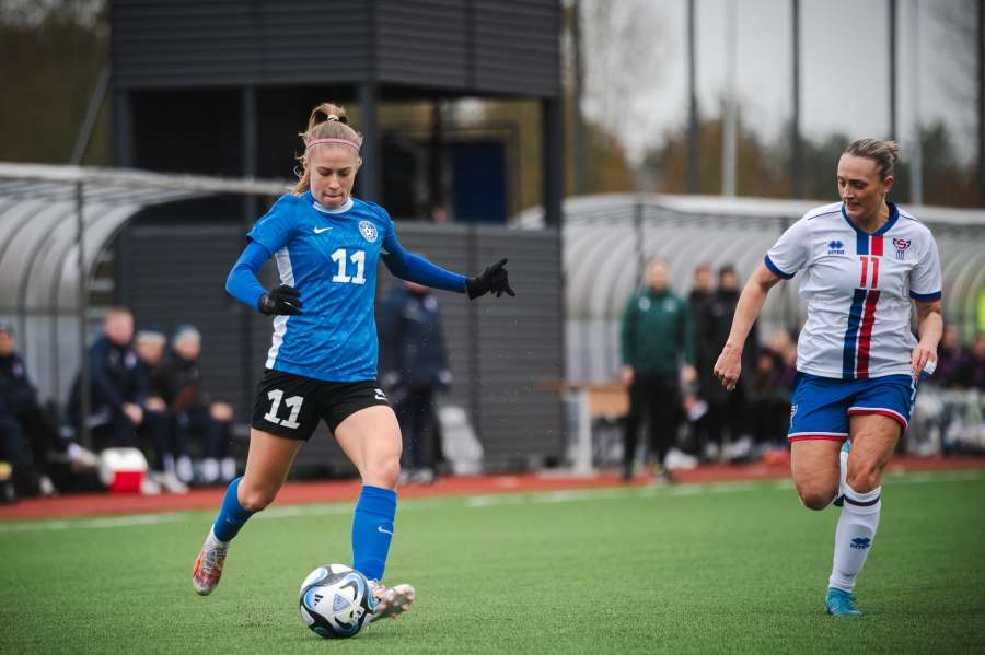 Anette Salei. Foto: Liisi Troska / jalgpall.ee