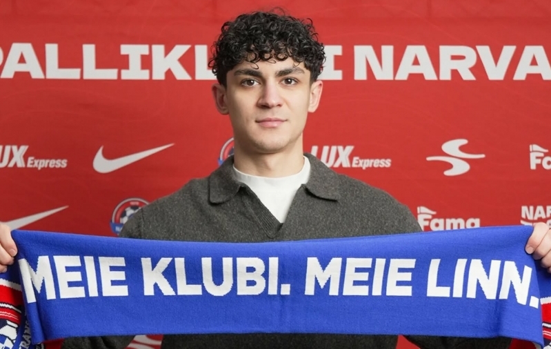 Murad Velijev on tagasi Premium liigas. Foto: JK Narva Trans / Facebook