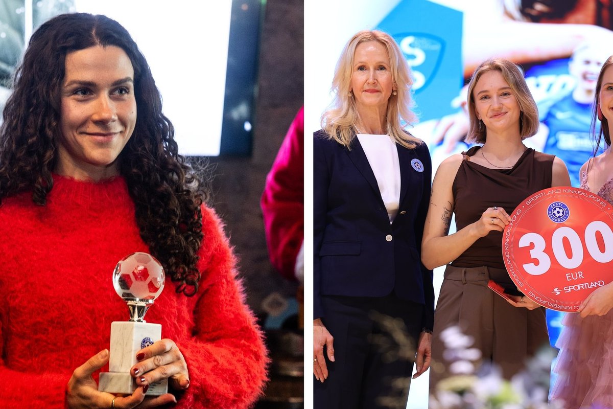 Naiste meistriliiga parima tiitel anti jalgpalligalal kogemata valele mängijale. Nüüd on auhinnasaajaid kaks