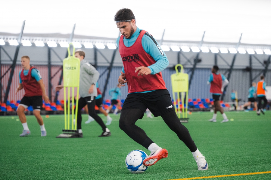 Sügisel end heast küljest näidanud William Gabriel on hetkeseisuga Paide ridades suveni. Foto: Liisi Troska / jalgpall.ee