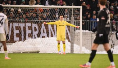 Karl Jakob Hein s&otilde;pruskohtumises Karol Metsa koduklubi St. Pauli vastu. Foto: Scanpix / Roberto Siedel / IMAGO / Lobeca