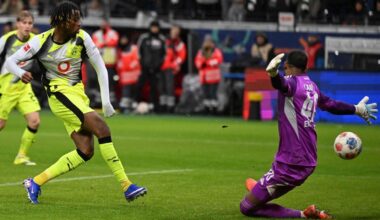 Kuueväravaline triller! Dortmund pääses Frankfurti vastu üle noatera