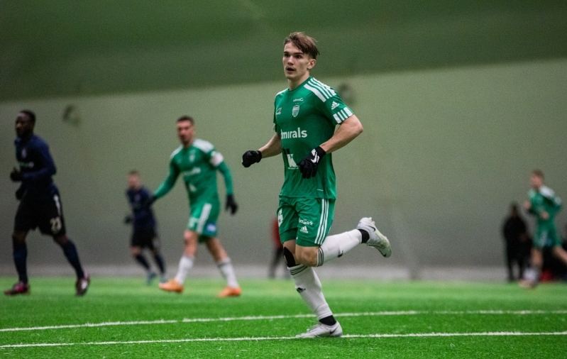 Henri K&auml;blik lahkus Levadiast ja siirdus Hispaaniasse. Foto: Katariina Peetson / jalgpall.ee