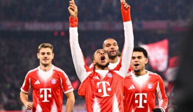 Võimas Bayern tagus vastaste abiga Wolfsburgi võrku kaheksa palli